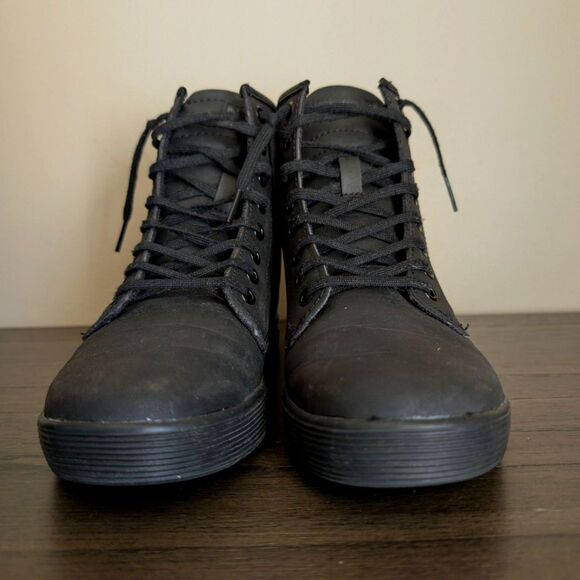 Dr. Martens Airwair Sheridan AW004 Matte Casual Black Combat Boots Sz 6 Womens - Picture 9 of 9